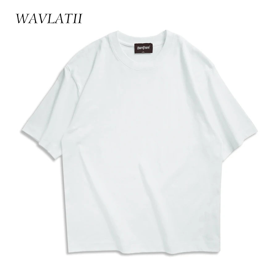 WAVLATII Basic Oversized Tee