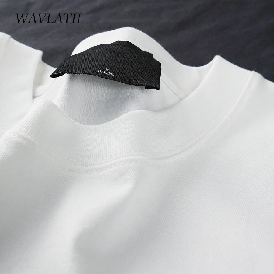 WAVLATII Basic Oversized Tee