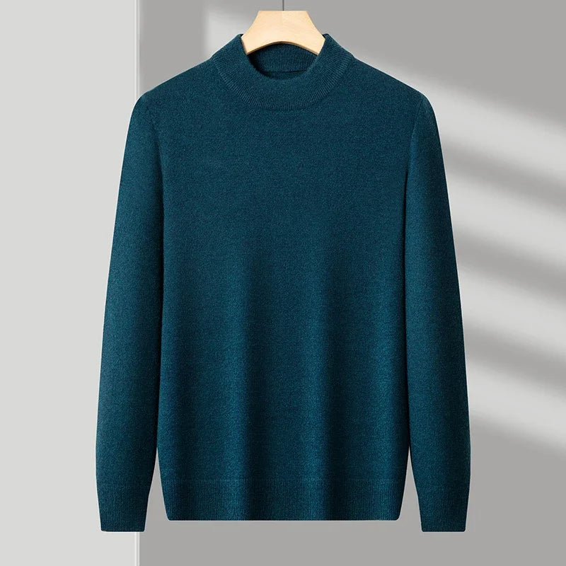 Men's Mock Neck Sweater