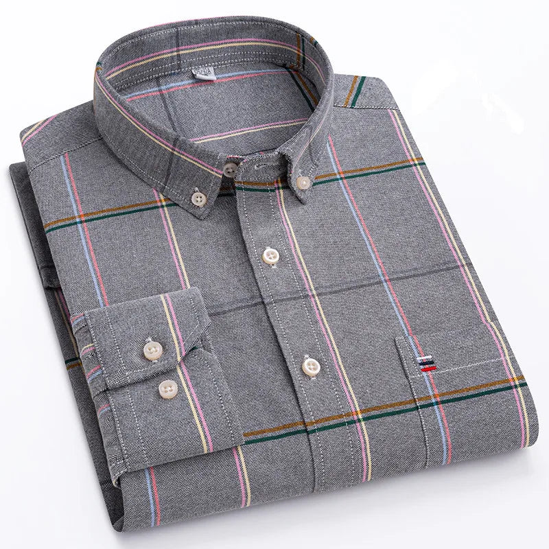 Men's Cotton Oxford formal Shirt