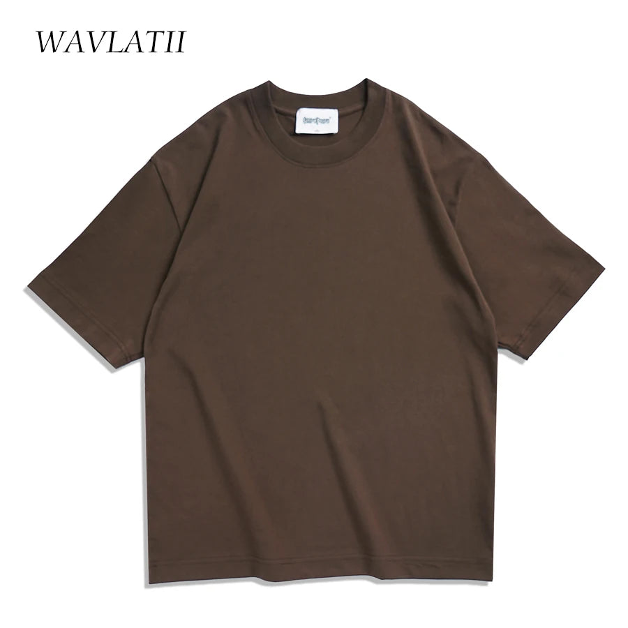 WAVLATII Basic Oversized Tee