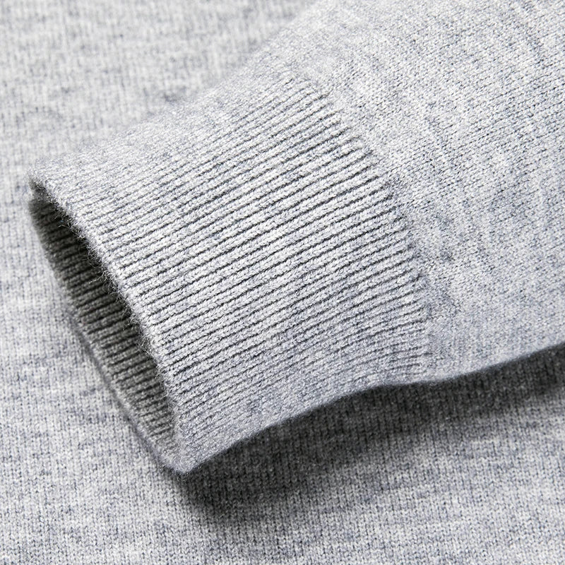 Men's Mock Neck Sweater