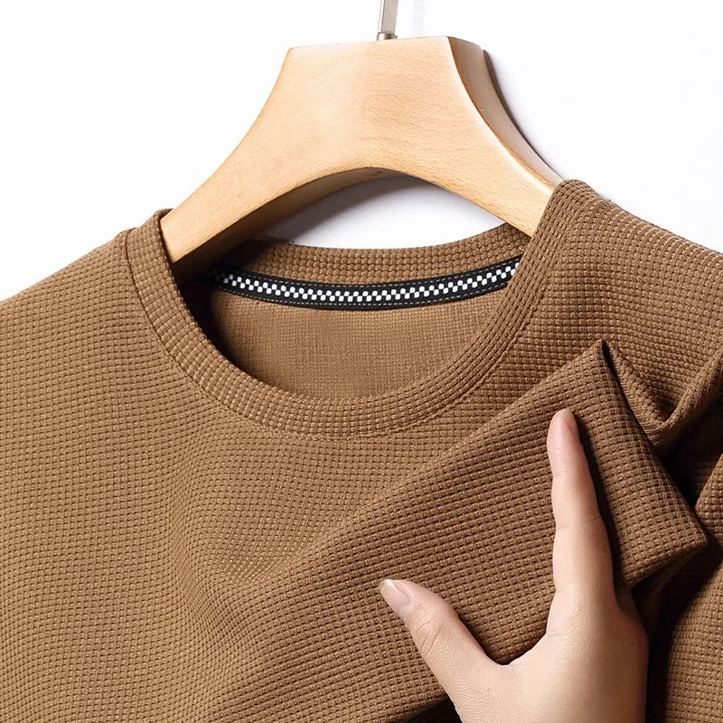 Relaxed Fit Waffle Tee
