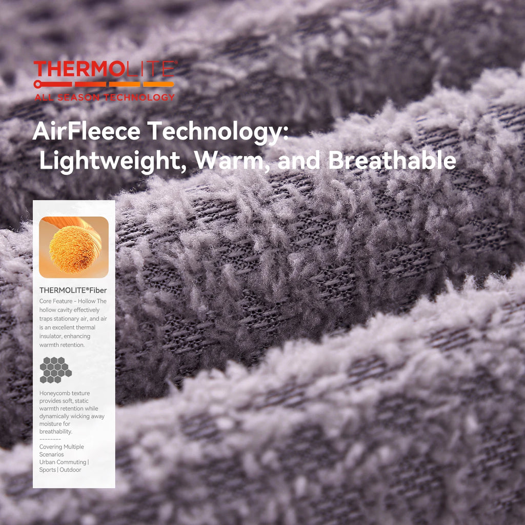 Thermolite® Thermal Hoodie, Fleece Hoodie, Unisex, Lightweight Warm
