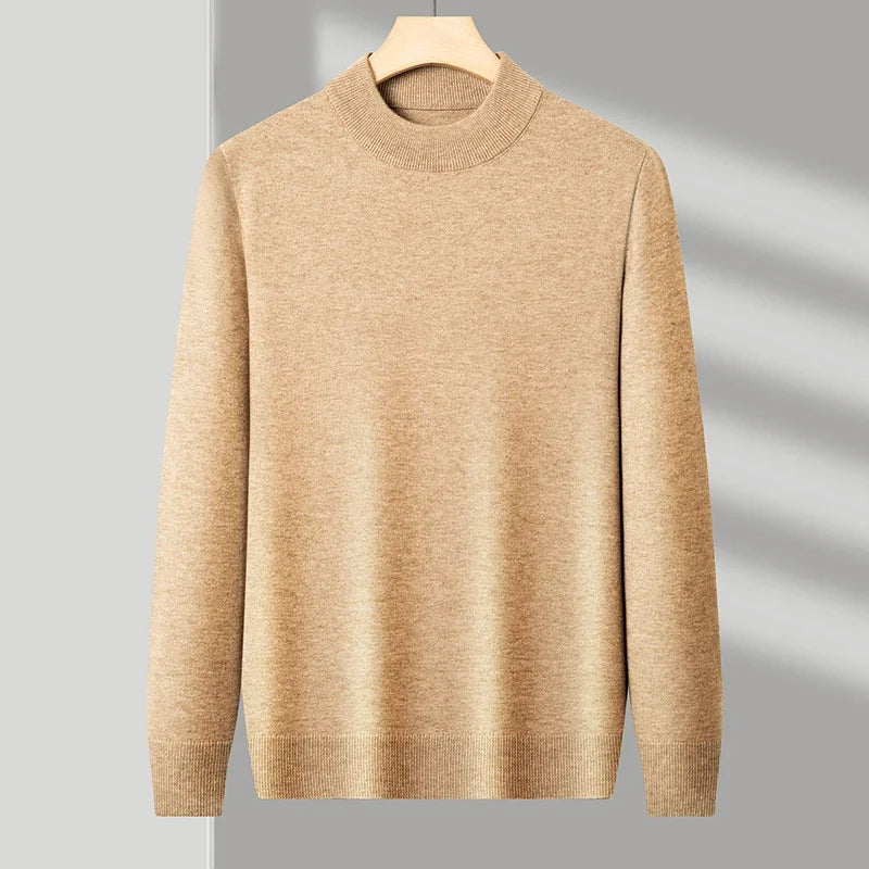 Men's Mock Neck Sweater