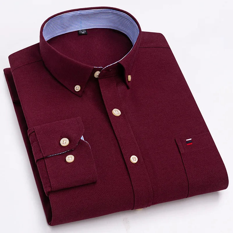 Men's Cotton Oxford formal Shirt