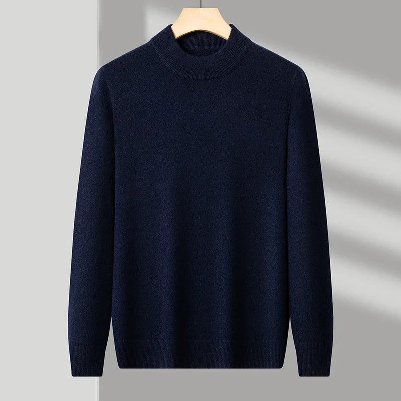 Men's Mock Neck Sweater
