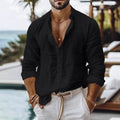 Men's Beach Linen Shirt